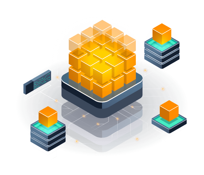 isometric cloud infrastructure